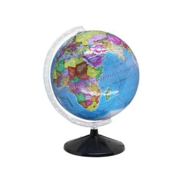 Imagem de Globo Tátil em Alto Relevo e Informações em Braille - Libreria