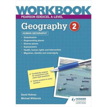 Imagem de Pearson Edexcel A-Level Geography Workbook 2 - Human Geography