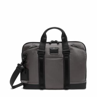 Imagem de TUMI - Cueca Alpha Bravo Academy - Pasta compacta para laptop - Bolsa para laptop de viagem - 30 x 39 x 5 cm - Para laptop de 15 polegadas, Carvão, tamanho nico