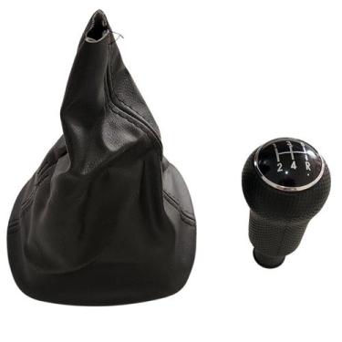 Imagem de Coifa Câmbio Bola Manopla Aro Crom c/ Base Gol G4 2005 2007 - NAT