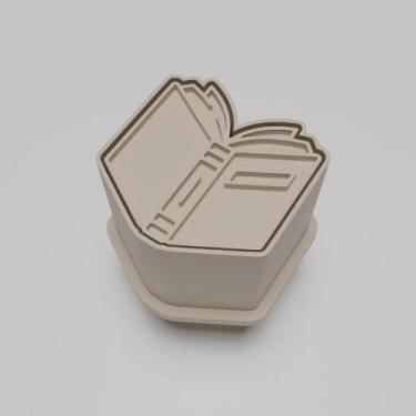 Imagem de Ejetor Modelador Doces LIVRO Brigadeiros Docinhos Massa Biscuit Biscoi