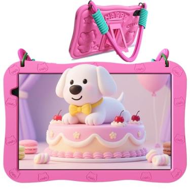 Imagem de VOLENTEX Tablet infantil de 10 polegadas com capa, tablets Android 15 para idades de 3 a 12 anos, almofada educacional de 32 GB, Wi-Fi 5G, controle parental, câmera dupla, 6000 mAh, Bluetooth