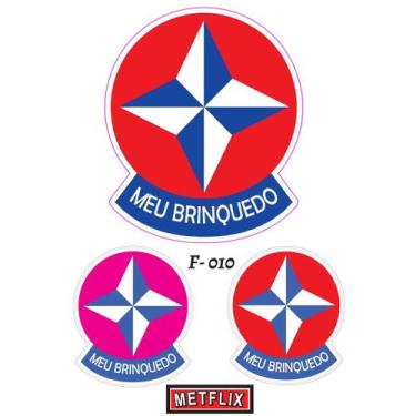 Imagem de Adesivos Adesivo F010 Sticker Estrela Esse é Meu Brinquedo Grande - Ca