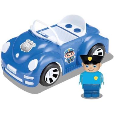 Imagem de Carrinho Polícia Super CAR com Boneco Monte Líbano - Monte Libano