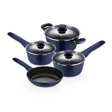 Imagem de Jogo de panela oxford everyday azul 4 pecas