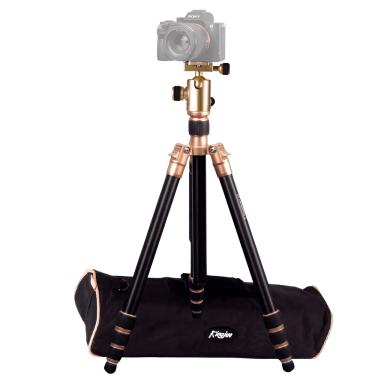 Imagem de Tripé / Monopé KingJoy AC-288 com Cabeça Ball Head QF-1T até 10kg (Alumínio)