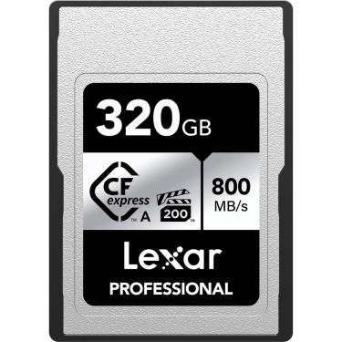 Imagem de Cartão Memória Lexar 320GB CFexpress Type A Silver 800mb/s PCIe 3.0 Profissional