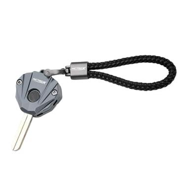 Imagem de Chaveiro Compatible With NC750X NC 750X 750 X DCT 2013- 2025 Accessories Motorcycle KeyCase Key Shell Cover Protector KeyChain Chaveiro universal(A set-Titanium)
