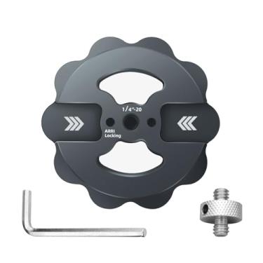 Imagem de Suporte magnético para tripé de telefone, sapata fria de rosca de 1/10.2 cm, rotação de 360°, compatível com iPhone16 15 14 13 12 Pro todas as séries, anel magnético adaptador de montagem de tripé