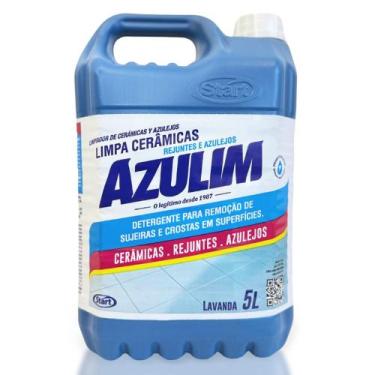 Imagem de Limpa Cerâmica, Azulejo e Rejunte Lavanda Azulim 5 litros