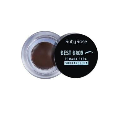Imagem de Ruby Rose Hb8400 Best Brown Pomada Para Sobrancelha 3,3g Cor:dark