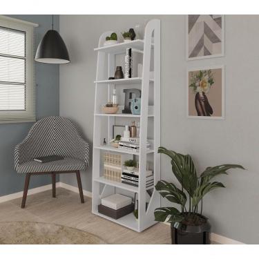 Imagem de Estante 6 Prateleiras Eisley Branco