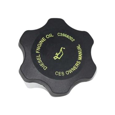 Imagem de Mysttoo Tampa de enchimento de óleo 3968283 com vedações compatível com Dodge Ram 2500 3500 4500 Cummins 5.9L 6.7L 2003-2019; Freightliner MT55 MT45 MT35 FC70 FC80 FS65 2003-2020 39682 02 3973511