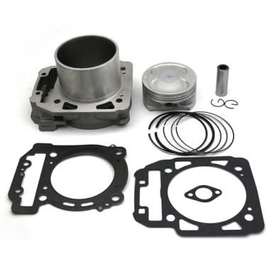Imagem de TOP IMSLCHR Kit de pistão de cilindro compatível com Outlander 400/800, furo de 91 mm, compatível com 4206-13586