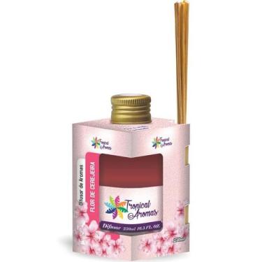 Imagem de Aromatizante de Ambiente Aroma Flor de Cerejeira 250ml - Tropical Arom