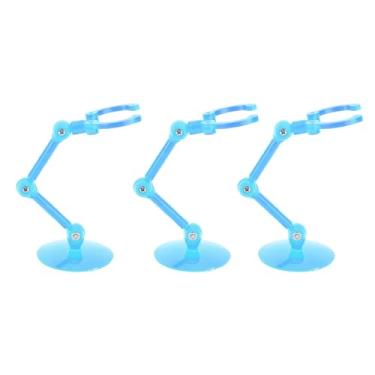 Imagem de RiToEasysports Suporte para Bonecos de Ação, 10 Peças de Suporte para Exibição de Bonecas de Plástico Com Base Ajustável para Figuras de Modelo, Estrutura de Universal para Decoração de Casa Colecionável de Anime (#2)