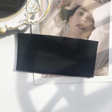 Imagem de Bandanas elásticas para mulheres, absorvidas, esportivas, com nó macio