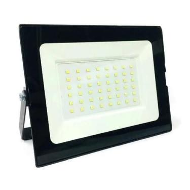 Imagem de Refletor Holofote Led 50W Alta Potência Branco Frio Elgin