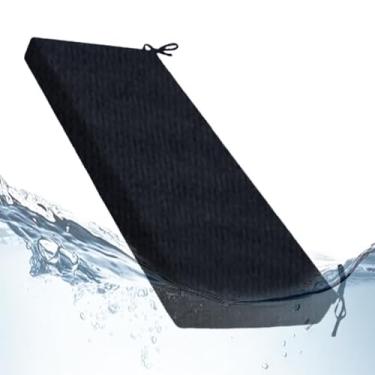 Imagem de Almofada de banco | Assento giratório para móveis de pátio | Almofada de balanço antiderrapante, almofada de sofá resistente ao desbotamento, substituição de espreguiçadeira para sofá de