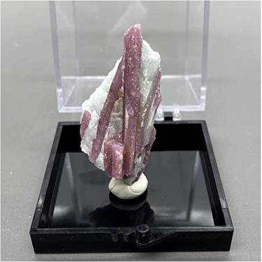 Imagem de Home Collections Minerais Pedras Naturais Brasil Rosa Turmalina Amostras de Cristal Pedras e Cristais Quartzo Caixa de Cristais Tamanho 5 cm Decoração de Pedras de Cristal (Cor: Estilo 1)