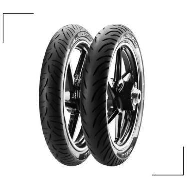 Imagem de Par Pneu Fazer 150 Factor 125 Pirelli Super City S/ Camara