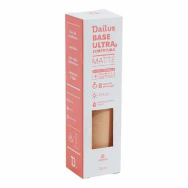 Imagem de Base Líquida Dailus Ultra Cobertura D3 Claro