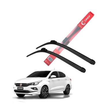 Imagem de Jogo Palheta Limpador De Parabrisa Cronos 2018 2019 2020 2021 2022 2023 2024 2025 Encaixe específico