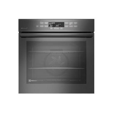 Imagem de Forno de Embutir Electrolux Elétrico 80L Expert com VaporBake e Wi-fi Cinza (OE8EW) 220