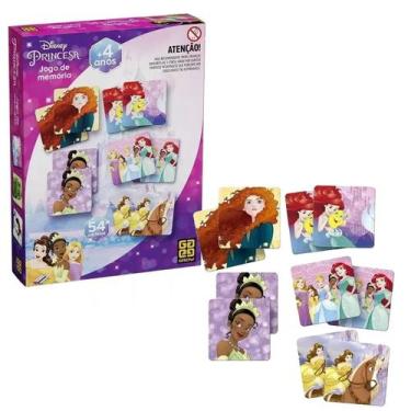 Imagem de Jogo da Memória Princesas Grow