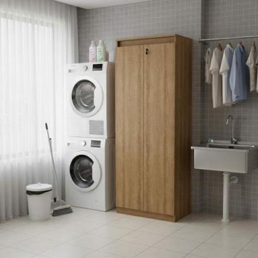 Imagem de Armário Multiuso 60cm com 2 Portas e Chave AM3110 Tecnomóbili - Tecnom