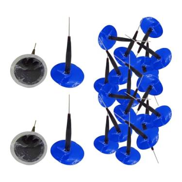 Imagem de Pegciuho Kit com 24 Peças de Tampões de Reparo de Pneus em Formato de Cogumelo, Ideais para Carros, Oficinas E Manutenção, 8mm X 8cm