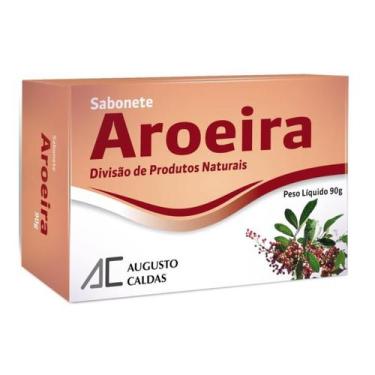 Imagem de Sabonete augusto caldas natural aroeira 90 gr