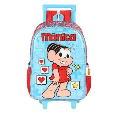 Imagem de Mochila de Rodinha Infantil - Turma da Mônica - Luxcel