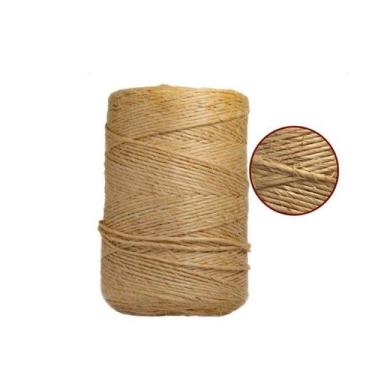 Imagem de Rolo Corda Sisal Barbante Natural Fio 1mm, 3mm e 4mm Pronto para Uso e