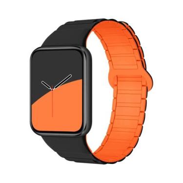 Imagem de Pulseira Magnética De Silicone Para Xiaomi MiBand 8 pro 9 pro Redmi Wa
