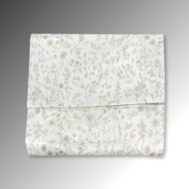 Imagem de Papel de Presente，Papel Seda，50 Folhas，Feito de Material Fibroso，de Textura Macia，Adequado para Presentes Festivos, LembrançAs e Embalagens de BuquêS(Verde,35x50)