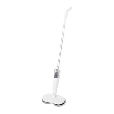 Imagem de Jiawu Esfregona Elétrica Sem Fio, Esfregona Giratória Com Farol e Spray de água, Limpador de Piso Recarregável, Leve úmida e Seca para Limpeza e Enceramento, Madeira Dura