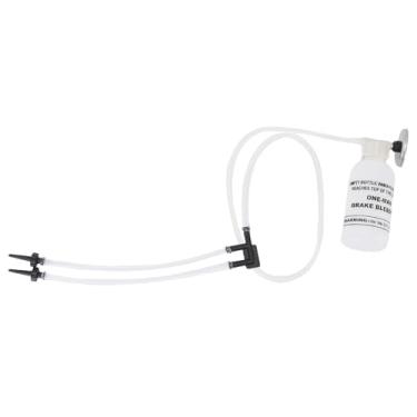 Imagem de aqxreight One Man Brake Bleeder Kit Frasco de Sangrador de Freio de Borracha Com Tubo Transparente e Conector para Carro de Borracha Flexível você One Man Brake Bleeder KitBrake Bleeding Fluid