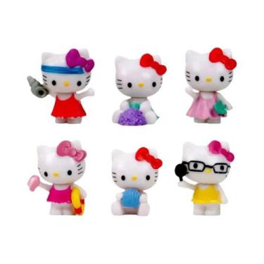 Imagem de Conjunto De Brinquedos Em Caixa Surpresa Da Série Pijamas Kawaii 6 Peç