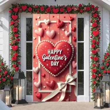 Imagem de Dia de Galentine Amizade Celebração ' Festa Doce Reunião Coração Tema ' Bandeira Dia de Galentine Estilo Romântico Amor Para Decoração Interior Preparação dos Namorados