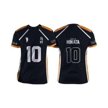 Imagem de Camiseta Unissex De Manga Curta Com Estampa De Anime Haikyuu Hinata Pa