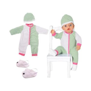 Imagem de Pijamas E Sapatos Para Boneca De 18 Polegadas, Acessórios De Roupas Pa
