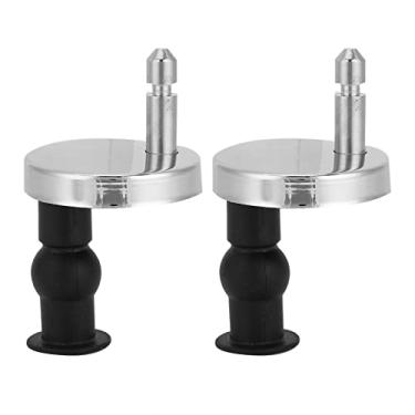 Imagem de Cosiki Kit de Fixação de Dobradiças de Assento de Vaso Sanitário Parafusos de Plástico ABS Parafusos para Assentos de Vaso Sanitário Quebrados/antigos Fixações Superiores para Acessórios de