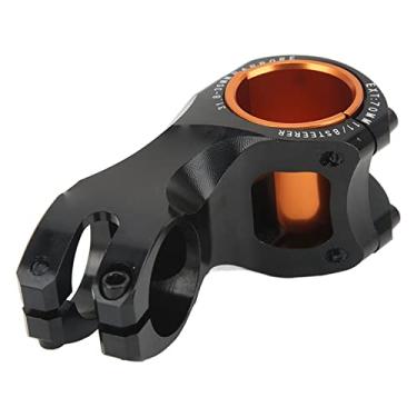 Imagem de HUIOP Haste de Riser de Bicicleta Leve 70 Mm Ultra Leve 17 Graus Com Tecnologia CNC, Liga Alumínio para Guiador 35 Mm 31,8, Cor Deslumbrante, Fácil Instalação, Junta (Preto)