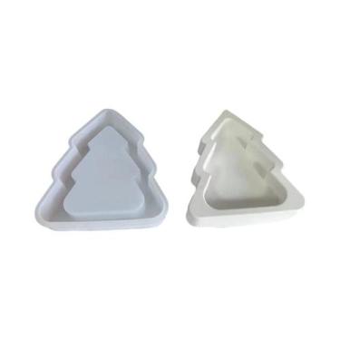 Imagem de Molde De Silicone Para Castiçal De Árvore De Natal DIY Artesanato De O