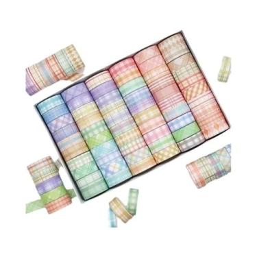 Imagem de Conjunto De Fitas Washi Kawaii 60 PCS Fitas Adesivas Bonitas De Papela