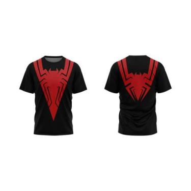 Imagem de Camiseta 3D Impressa Do Homem-Aranha Da Marvel Comics Para Homens E Mu