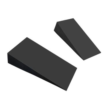 Imagem de Vaveren 2 peças de cunha de espuma EVA para agachamento, alongamento de tornozelo, joelho e perna, rampa inclinada para mobilidade do tornozelo e exercícios