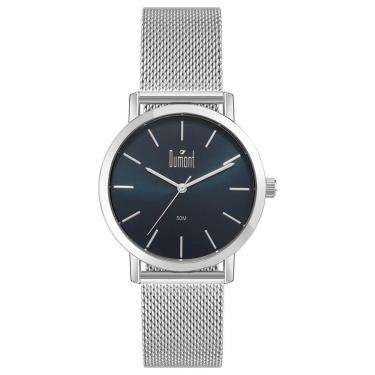 Imagem de Relógio Dumont Masculino Traveller Prata - DU2035MOW/4A-Masculino