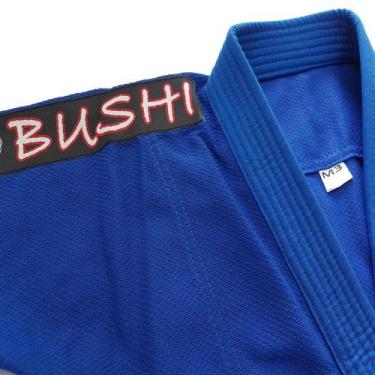 Imagem de Kimono Judô Trançado Leve Juvenil Marca Aranha, M3, Azul